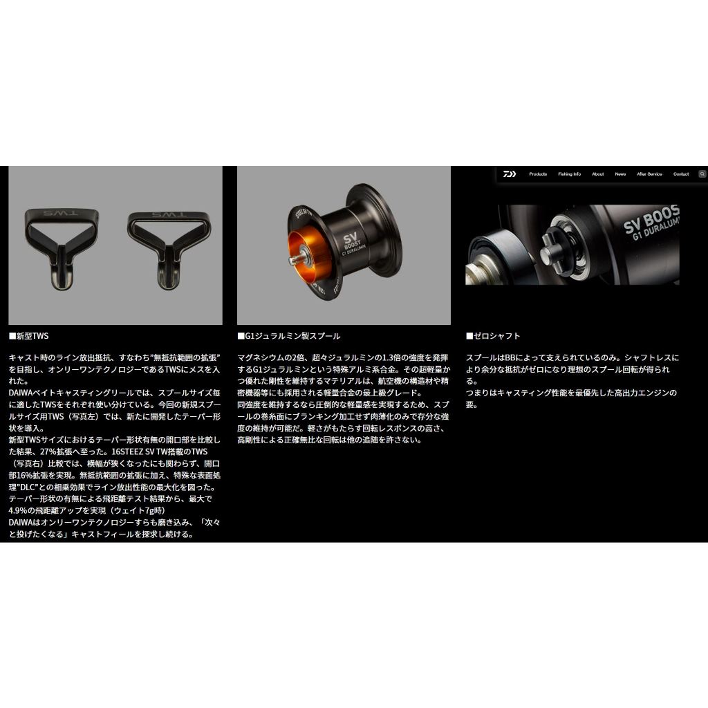 DAIWA】2024新登場！”STEEZ SV TW 100XH” - 道東の釣りなら