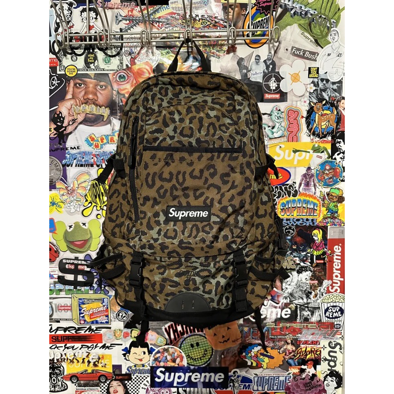 Supreme Leopard backpack (FW20)雙肩包後背包| 蝦皮購物