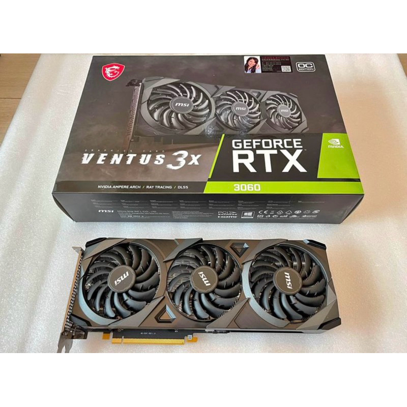 MSI GeForce RTX 3060 VENTUS 3X 12G OC | 蝦皮購物