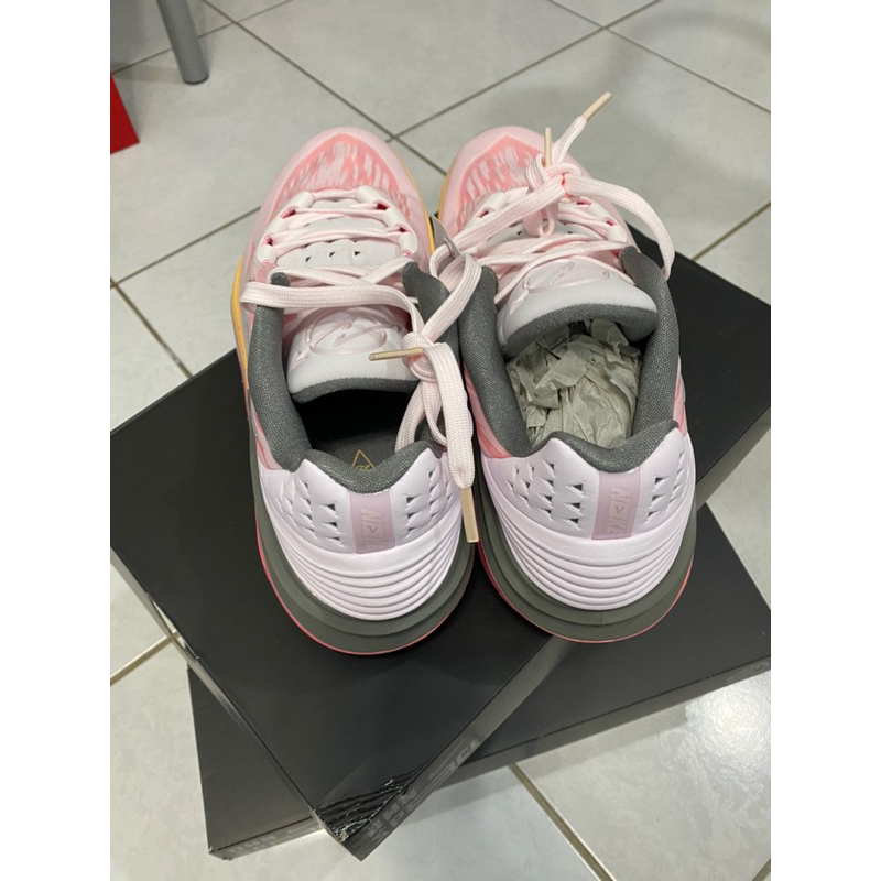 100%正品NIKE AIR ZOOM G.T. CUT 2 EP 粉白蜜桃粉DJ6013-602us10