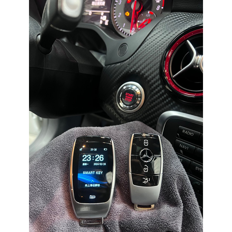 【魔音】賓士 Benz 一鍵啟動 遠程發動 Keyless 免鑰匙舒適進入 感應解上鎖 w176 w117 w156 | 蝦皮購物