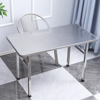 不鏽鋼壓花便捷折疊桌 無磁性不鏽鋼 會議桌 不銹鋼工作桌 廚房設備 餐桌 工作台 餐飲營業設備