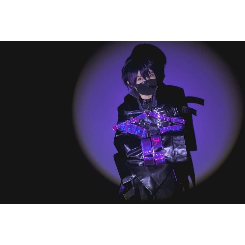 彩虹社 二手 cos 劍持刀也 cos服 塔羅牌 鐳射皮 | 蝦皮購物
