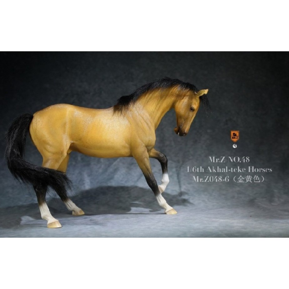 那間模型】MR.Z 1:6 汗血寶馬MR.Z048 馬白馬仿真公仔模型兵人