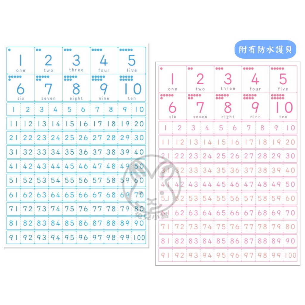 兔兒小窩 | 數字表 1-100 數字教學 數字表 百位數字 數字教材 數字數量教學 幼稚園數字教材 認識數字 數字卡 | 蝦皮購物