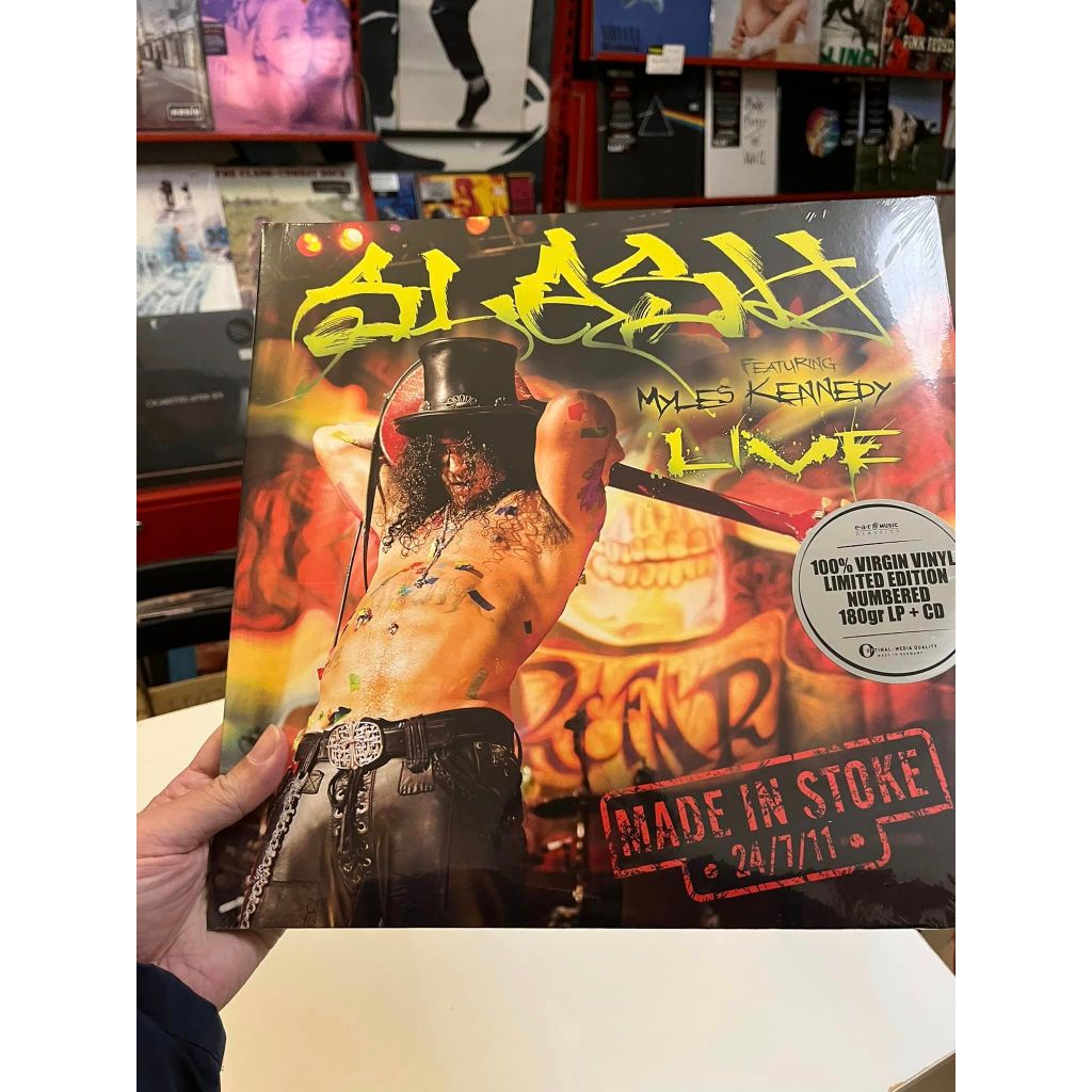 slash Made in stoke 3 LP +2 CD 全新 guns n roses | 蝦皮購物