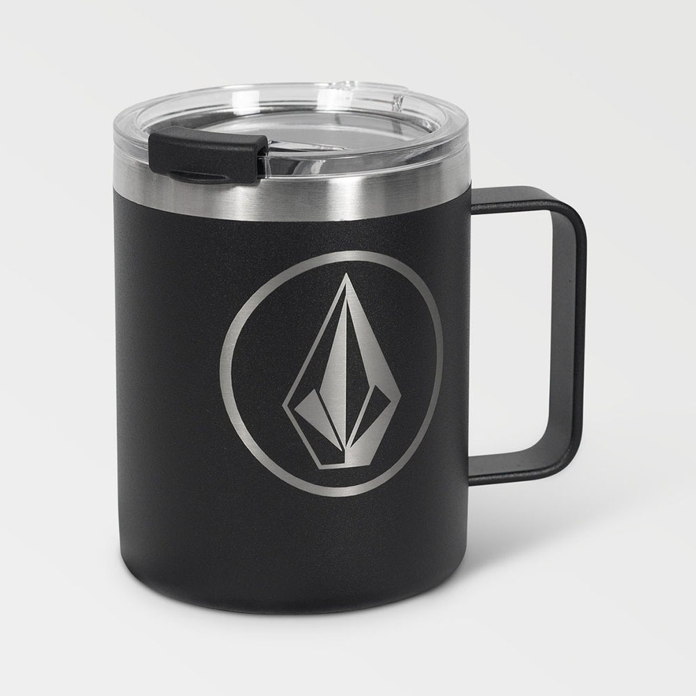Volcom Shortie Camp Mug - Black White 鋼杯《 Jimi 》 | 蝦皮購物
