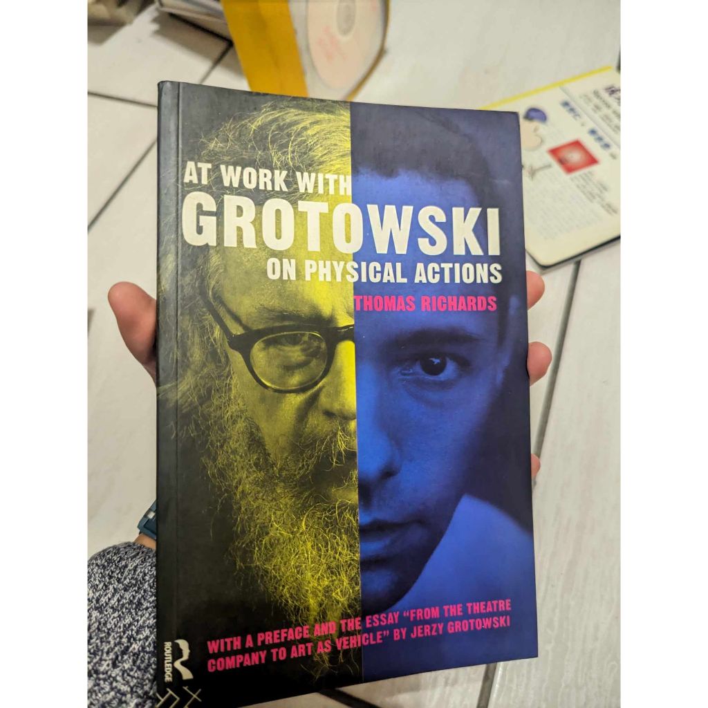 At Work With Grotowski On Physical Action | 蝦皮購物