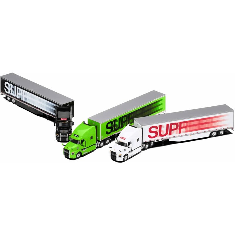 SUPREME x FIRST GEAR 24SS TRUCK 1/64 比例金屬模型卡車(黑色) 化學