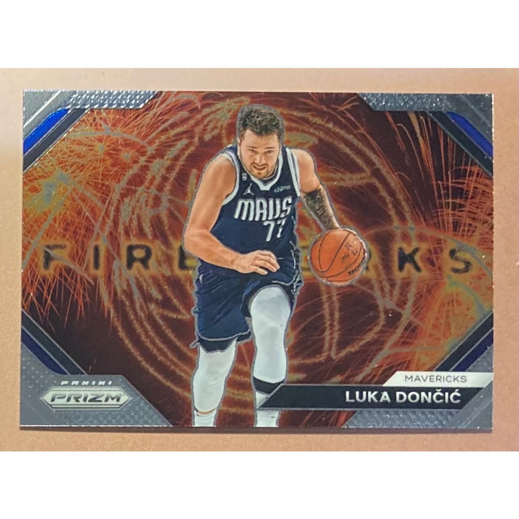 2023 24 Prizm Luka Doncic Fireworks 煙火 特卡 蝦皮購物