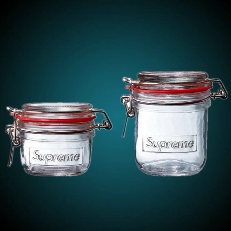 全新限量免運SUPREME 18SS WEEK11 JAR SET 一大一小2個一組麻密封罐