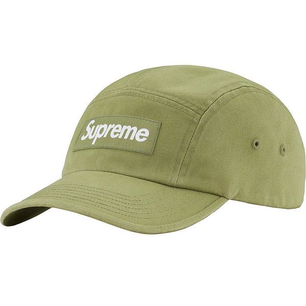 現貨] SUPREME WASHED CHINO TWILL CAMP CAP 皮扣帽| 蝦皮購物