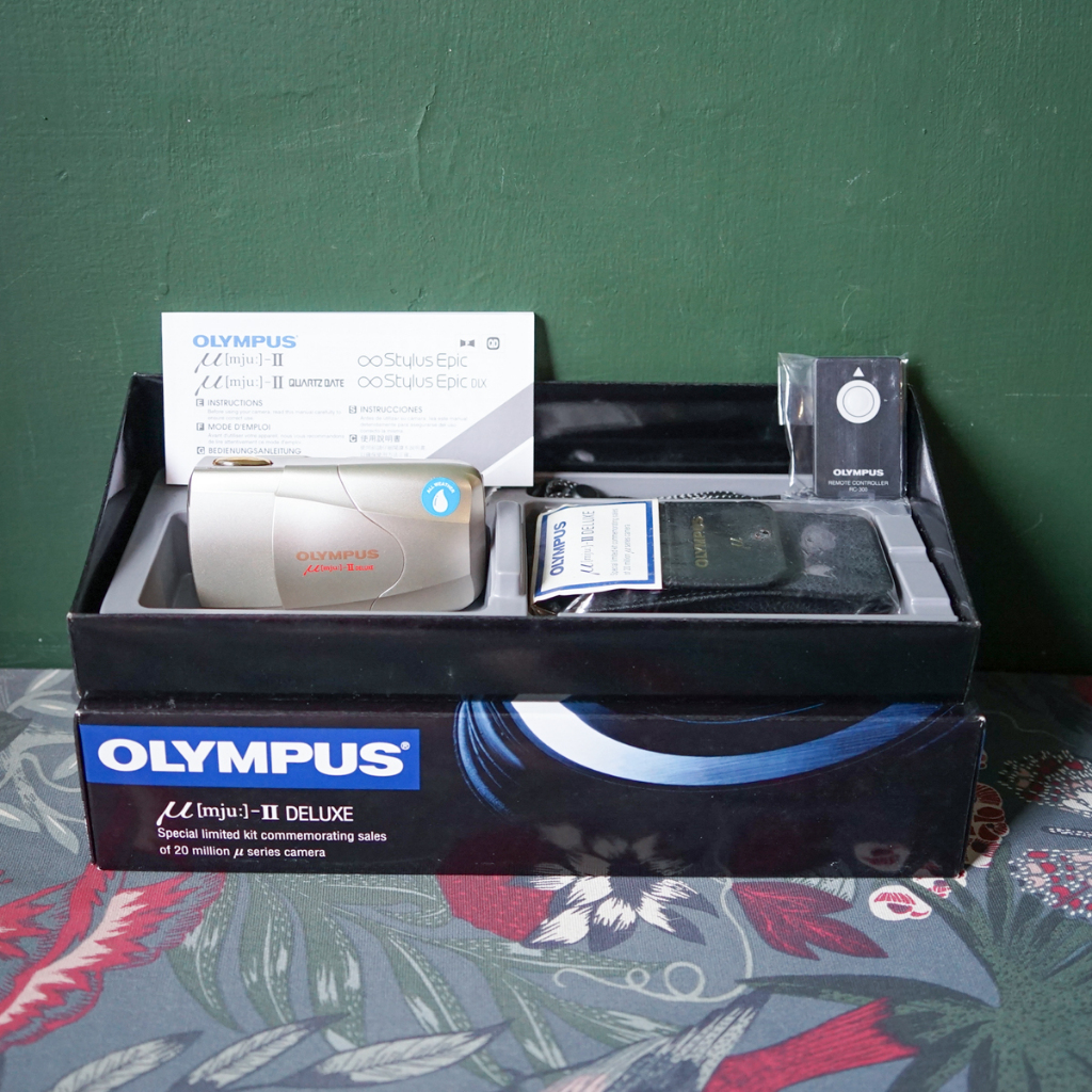 Appareil Photo Compact Olympus MJU II 35 Mm – Grande Ouverture 1:2.8 – Modèle Mythique
