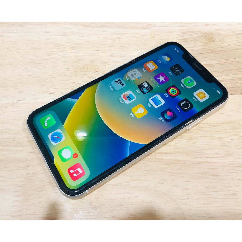 台中iPhone xr 64G 白色蘋果手機Apple 78% 電池顯示維修| 蝦皮購物