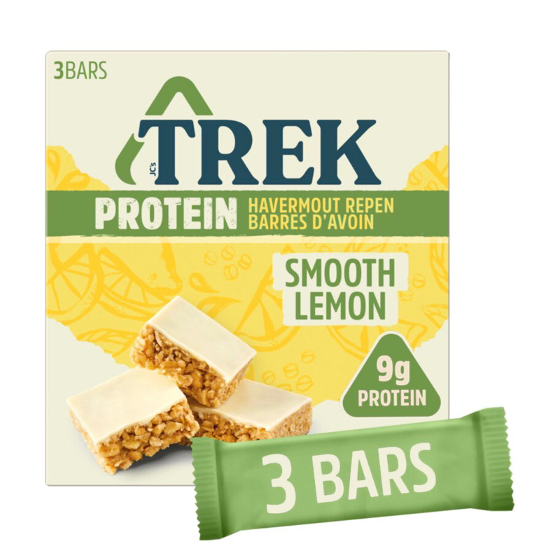 Trek protein bar 無麩質素食高蛋白燕麥能量棒 檸檬 白巧克力覆盆莓 花生醬 椰子巧克力 巧克力 鹽焦糖 蝦皮購物
