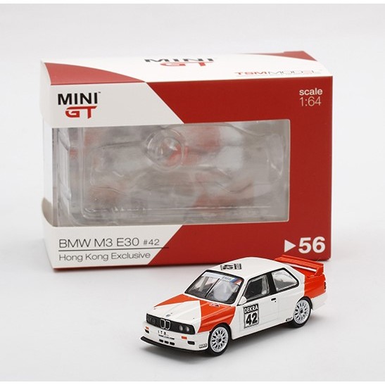 [玩三工作室] 送膠盒 MINI GT 56 BMW M3 E30 Marlboro 白橘 | 蝦皮購物