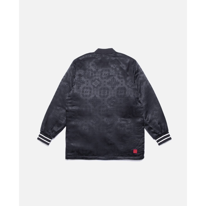CLOT X FRAGMENT Black Silk Jacket 黑絲綢L號全新| 蝦皮購物