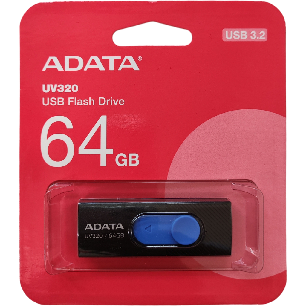 ADATA 威剛UV320 32G 64G 128GB 256GB USB3.2 USB3.0 USB隨身碟