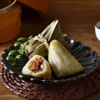 【享吃美味】吉鄉客家粿粽3~8包(240公克±5%/80公克*3粒/包) 免運組 肉粽/端午/拜拜