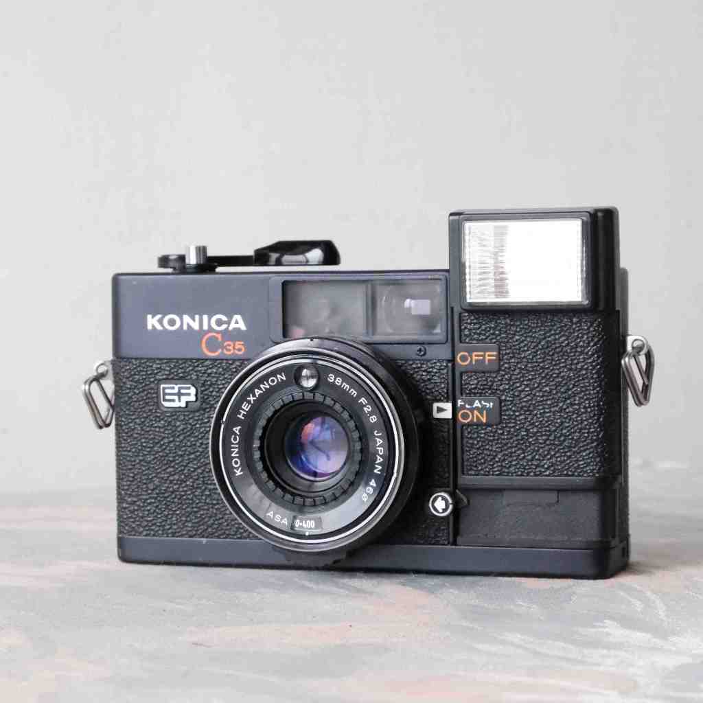 Konica C35 EF 估焦旁軸 底片相機