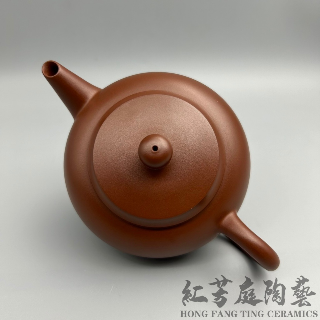 紅芳庭【台灣作家紫泥壺】馬超標準手拉坏特大尺寸茶具紫泥泡茶壺手工