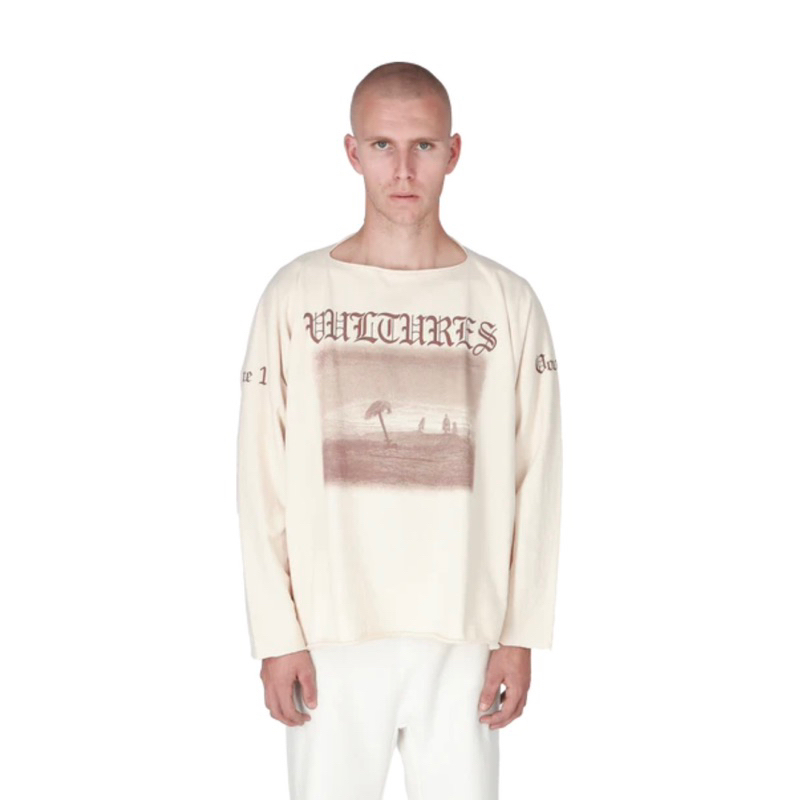 J.V Select】現貨Yeezy Vultures Long T YZY 週邊Boxy 薄長袖