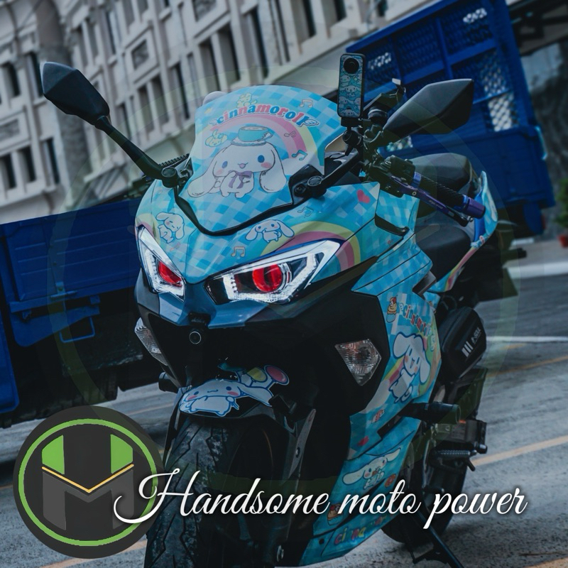漢森嚴選✨】NINJA400 JPA 惡魔眼投射式大燈ZX4R ZX636 忍400 | 蝦皮購物