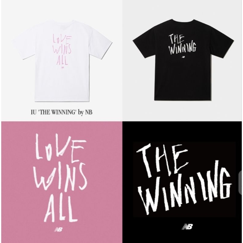 New Balance LOVE WINS ALL Tシャツ New Balance x IU Love Wins All T-Shirt Black | eBay