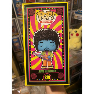Funko Pop SDCC 2023 Jimi Hendrix Blacklight LE 1500 *OFFICIAL