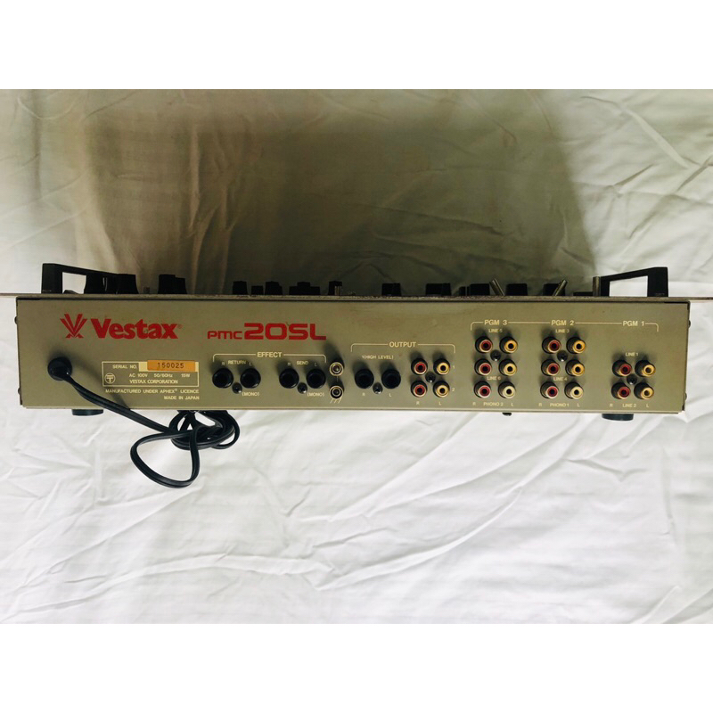 VESTAX PMC-20SL DJ混音器DJ Krush專用名機| 蝦皮購物