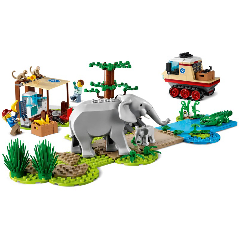全新 微盒損 LEGO 樂高 60302 野生動物救援行動 CITY 城市系列 動物 | 蝦皮購物