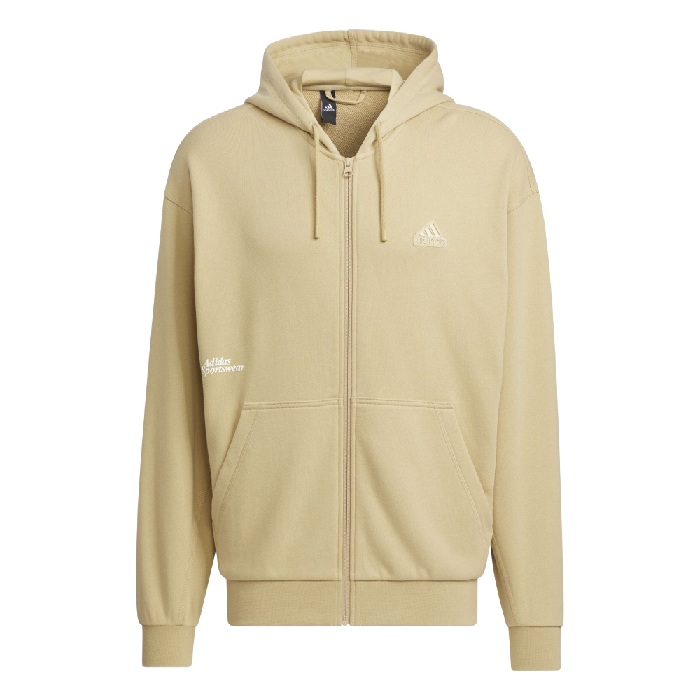 【ADIDAS】愛迪達 ST FL MH KN JKT 休閒 男裝 連帽 卡其 外套 -IT3964 | 蝦皮購物