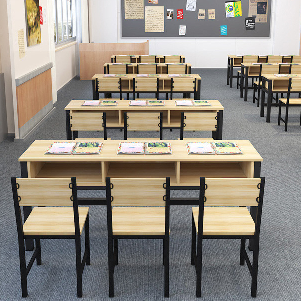 學生課桌椅輔導補習班課外培訓機構學習桌教室學生書桌三人書法桌【開發票統編】 | 蝦皮購物