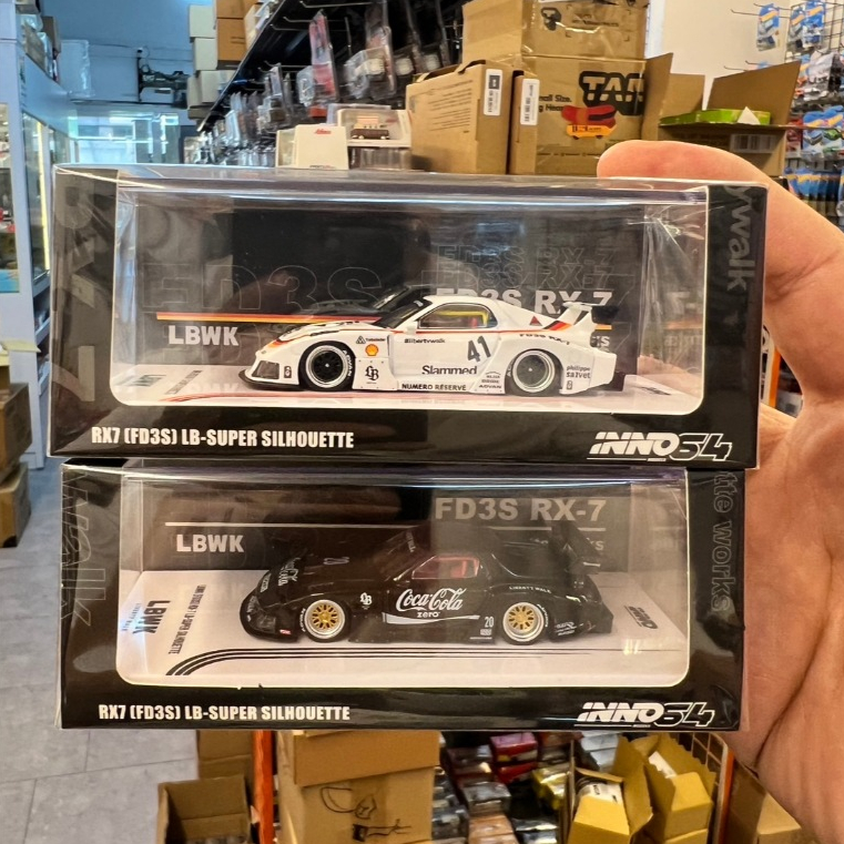 (小賈車庫) 1/64 INNO 新模具 RX-7 LB-SUPER LBWK 改裝 MAZDA | 蝦皮購物