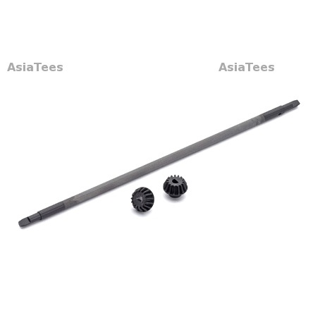 Tamiya 53402 Arbre De Transmission Carbone TB01 - OP-402 | Accessoire Tuning échelle 1:10 Noir