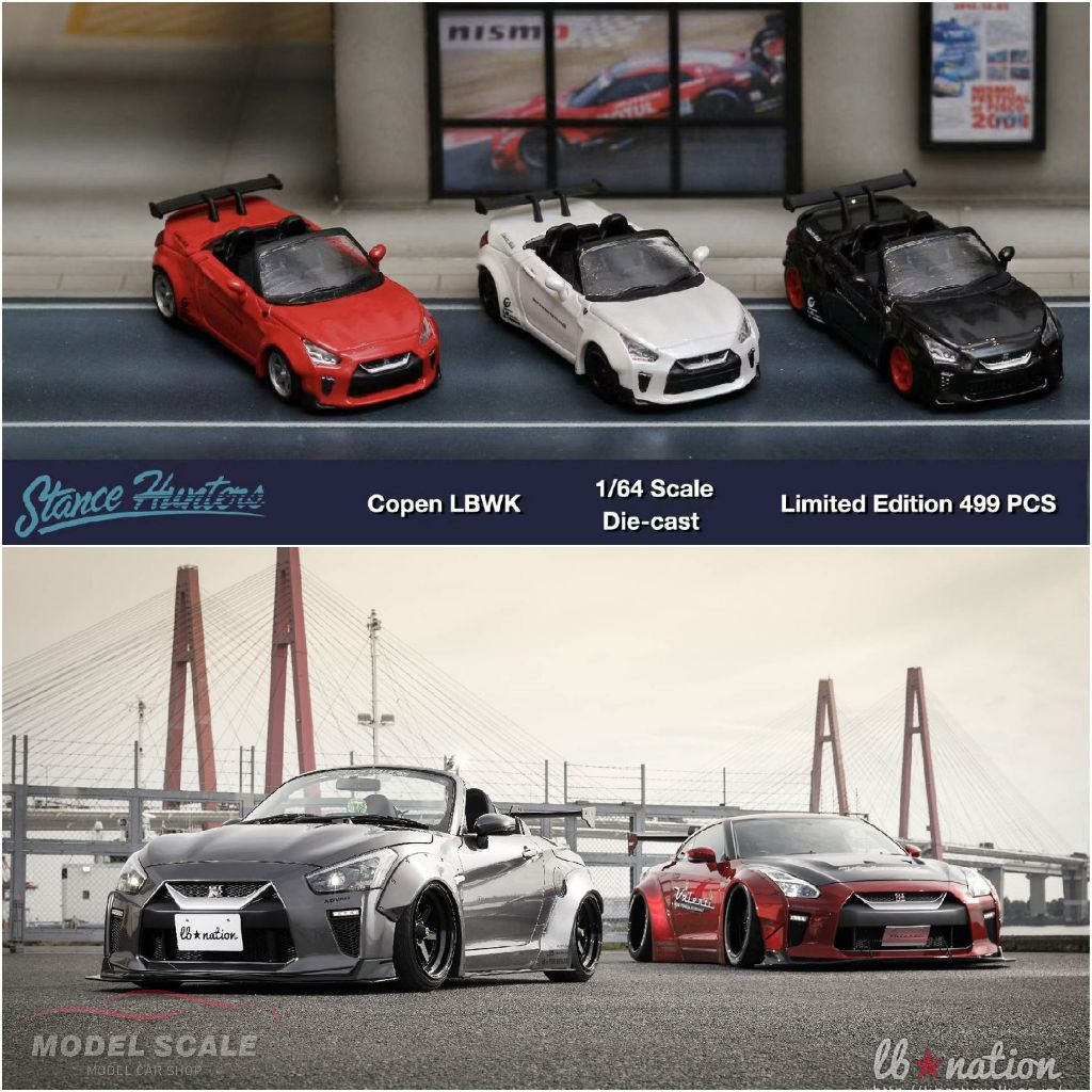 【模例】Stance Hunters 1/64 LBWK Daihatsu Copen GT-K | 蝦皮購物