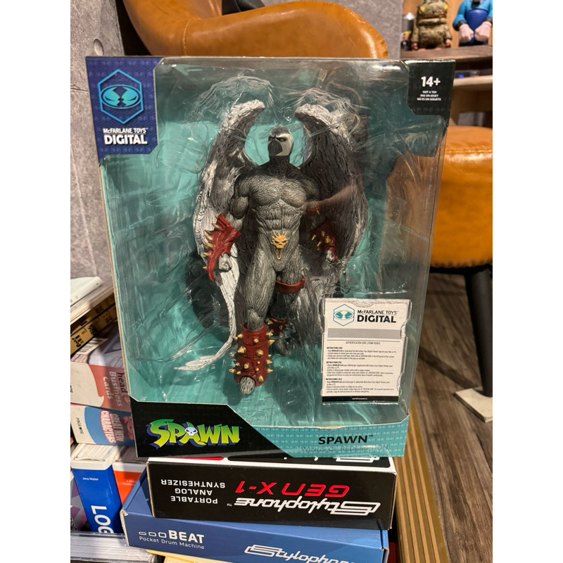 麥法蘭 McFARLANE SPAWN 閃靈悍將 天使 Wings of Redemption 雕像 | 蝦皮購物