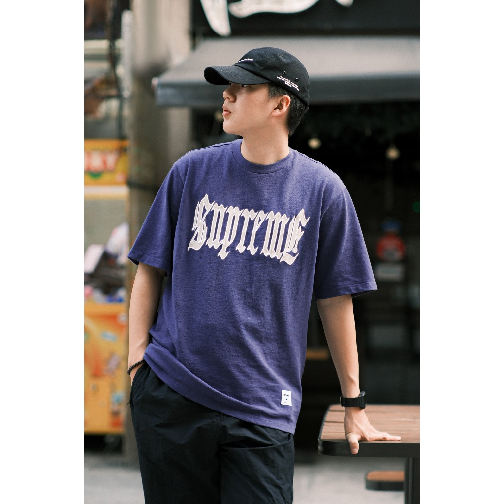 Futura x Supreme x New Era Boné 59Fifty Fitted Black - Droper