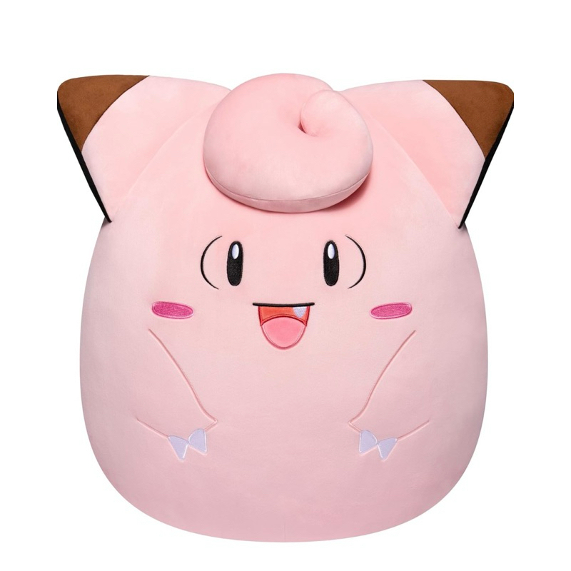 [SQUISH IT] Squishmallow 正版 Pokémon Clefairy 皮皮 寶可夢 38cm | 蝦皮購物