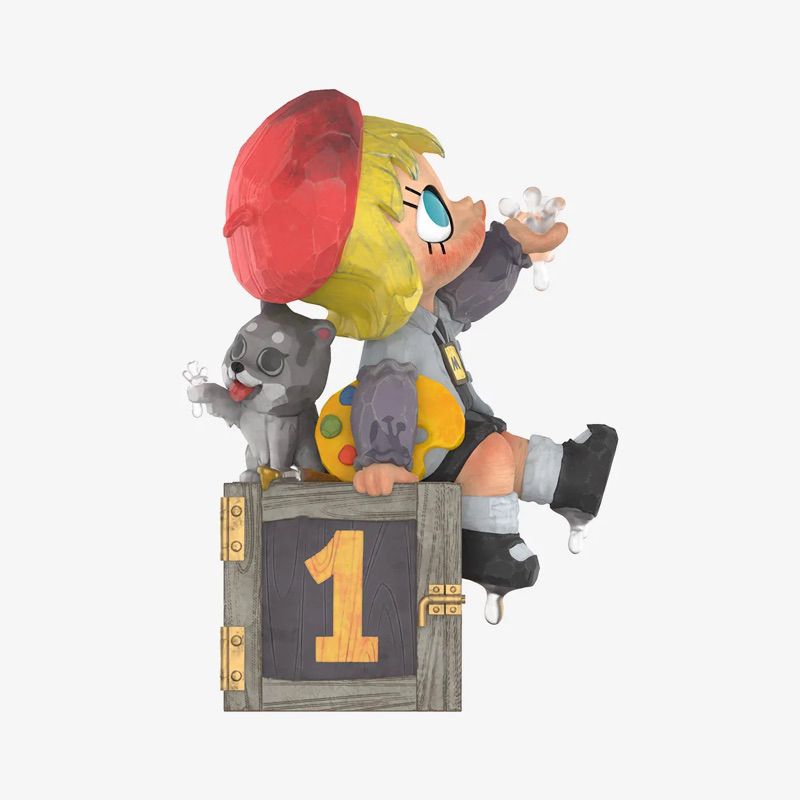 現貨POP MART 泡泡瑪特MOLLY周年雕塑經典回歸2系列手辦盲盒開盒確認款