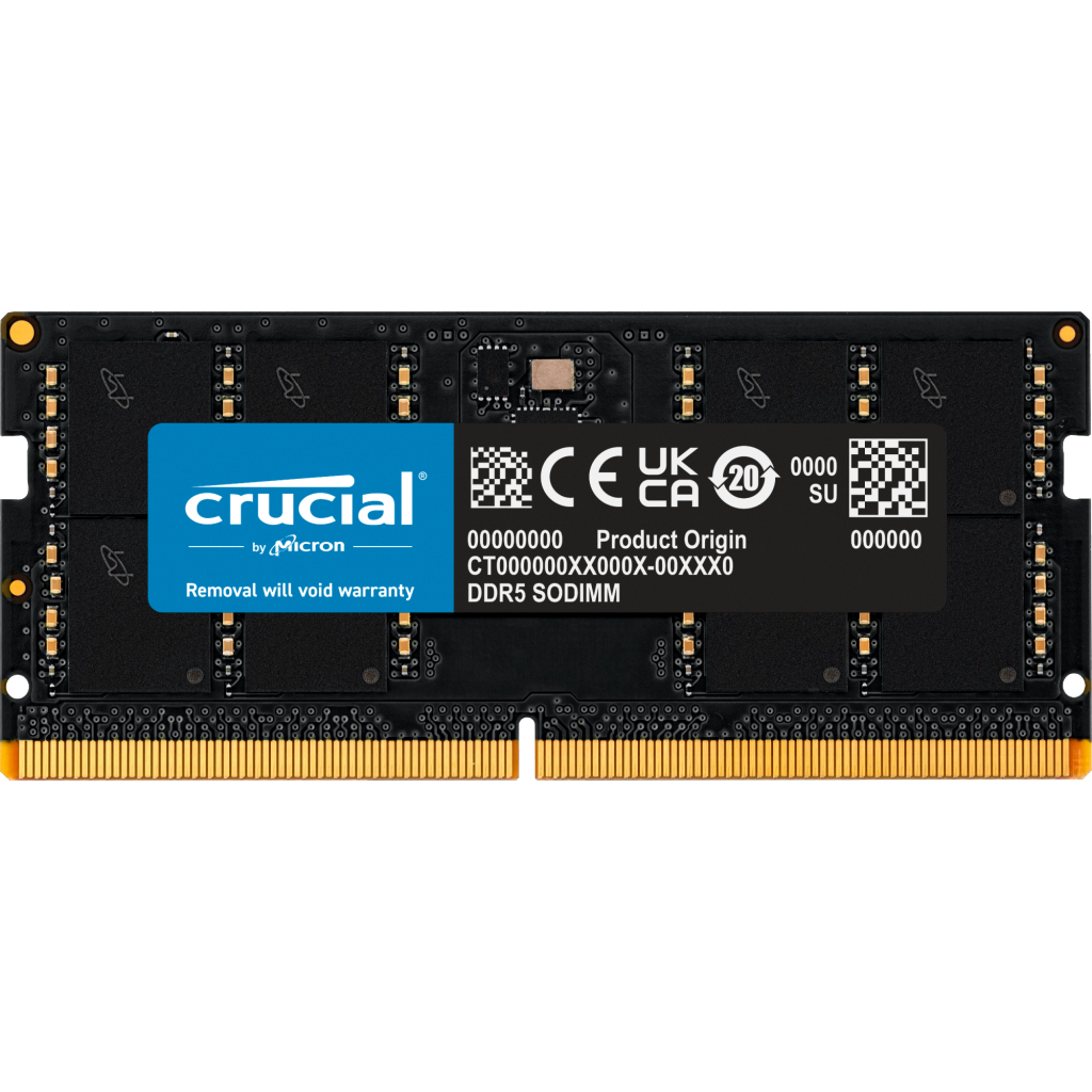 Micron 美光Crucial DDR5-5600 SODIMM 16GB/32GB/48GB 筆電記憶體光華
