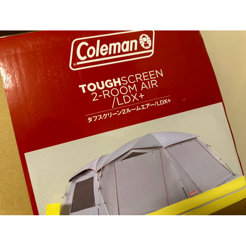 Coleman TOUGH SCREEN氣流循環 2-ROOM LDX+ 象牙白 | 蝦皮購物