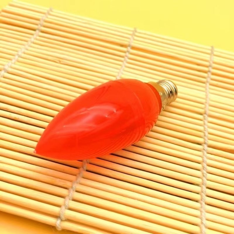 LED神桌燈泡E12燈頭110V電壓LED燈泡LED省電燈泡0.5W小夜燈燈泡 | 蝦皮購物