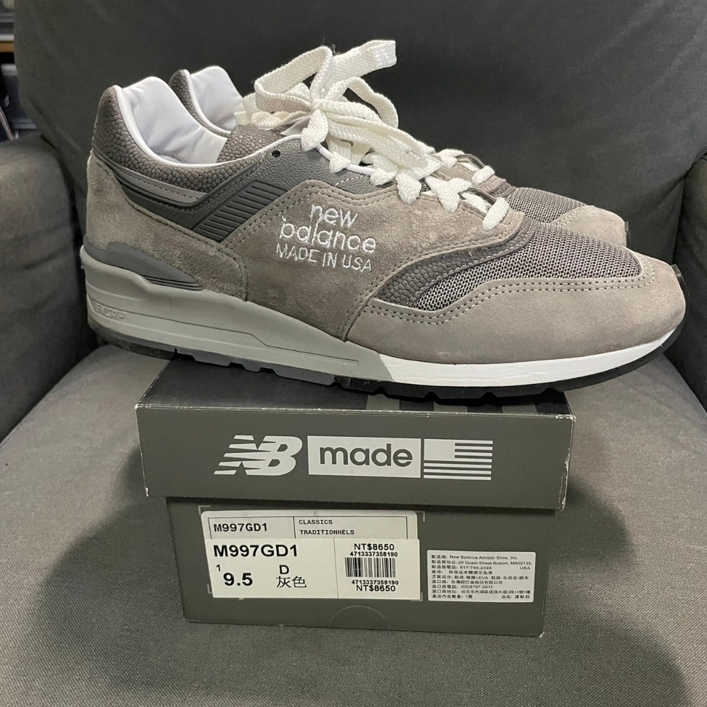 New Balance 997 M997GD1 Grey Day US9.5