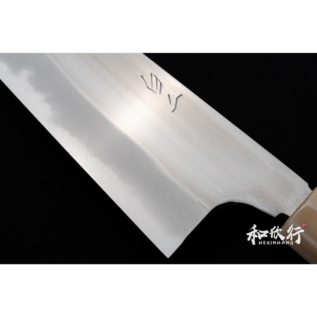 春早割 和欣行」現貨、真崎直樹作白二鋼亮面和牛刀Bullnose 型系列 調理器具