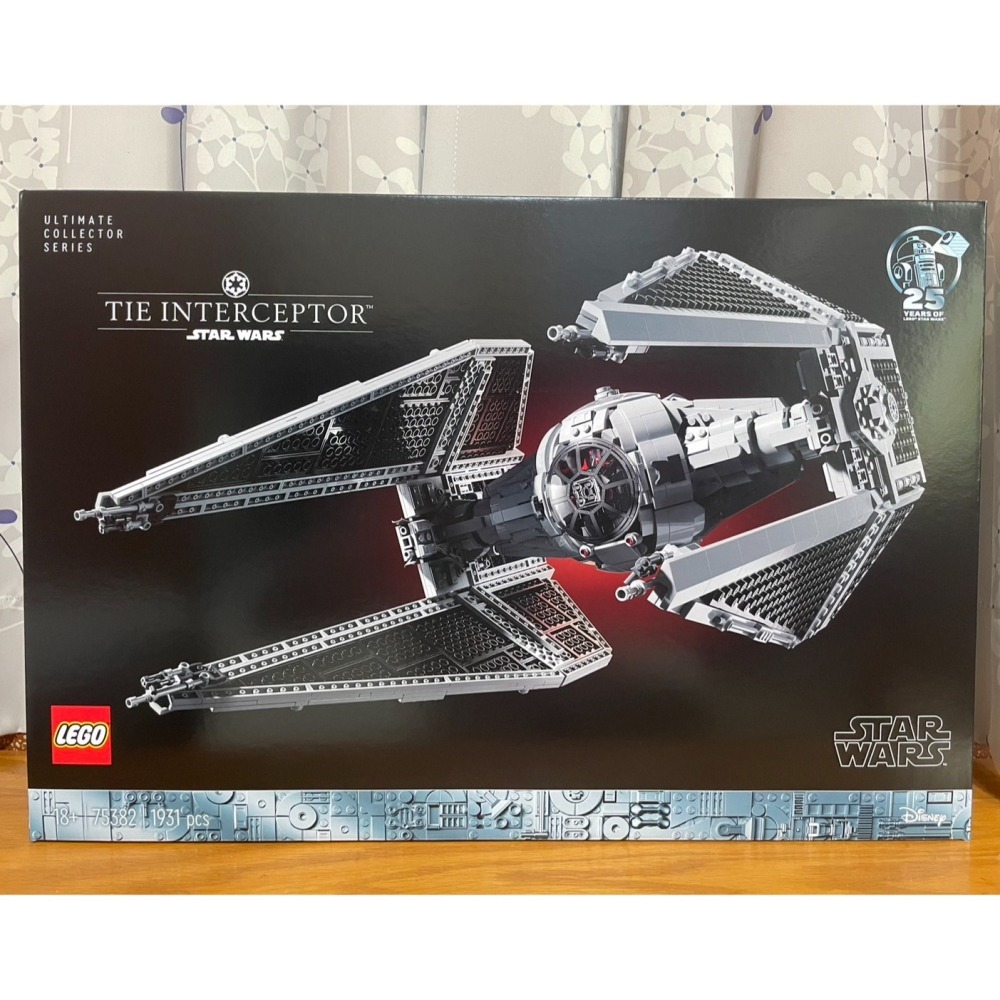椅比呀呀|高屏5300】LEGO 樂高75382 星際大戰UCS系列鈦攔截機TIE