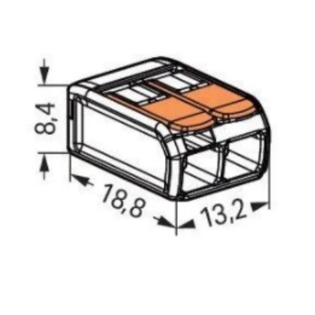 WAGO 德國原裝進口 旺科221系列 2/3/5 接線器 接線端子 快速接頭 電線連接 導線連接器 | 蝦皮購物