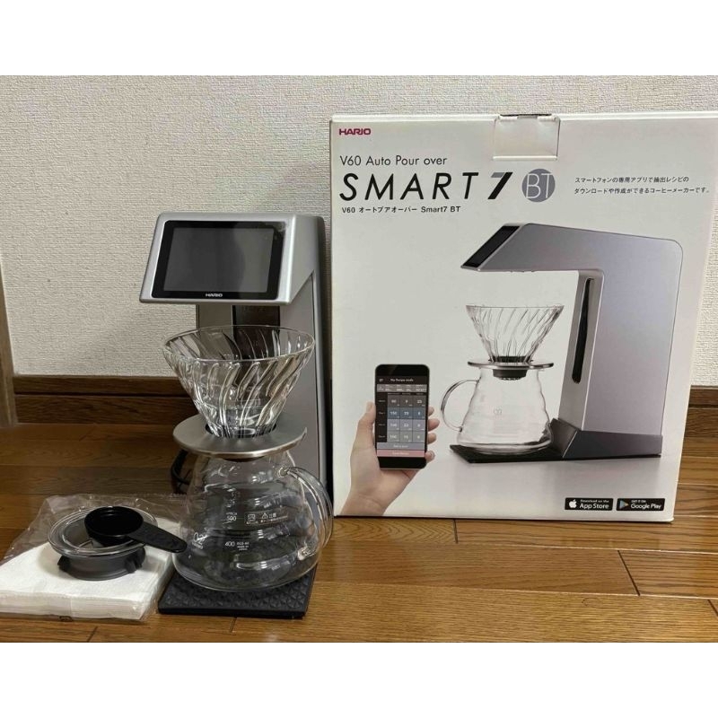 日本代購HARIO V60 SMART7 EVS-70 SV-BT智慧手沖咖啡機| 蝦皮購物