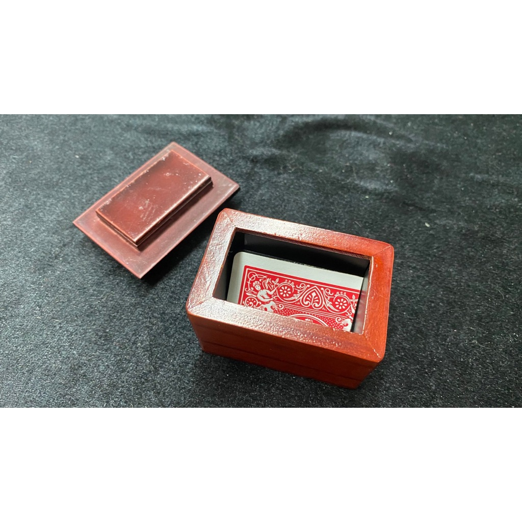 [808 MAGIC]魔術道具 盜牌盒 CARD BOX 牌入木盒 出牌 變牌 專業 把妹 抖音 短片 大仙 近距離 | 蝦皮購物