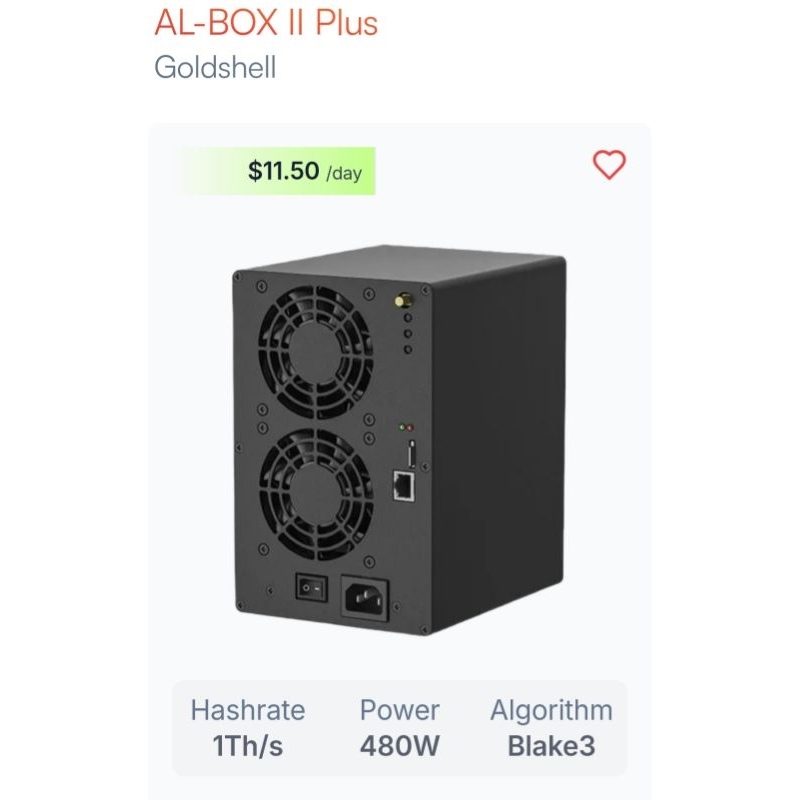 金貝AL BOX II PRO 1T ALPH靜音礦機 | 蝦皮購物